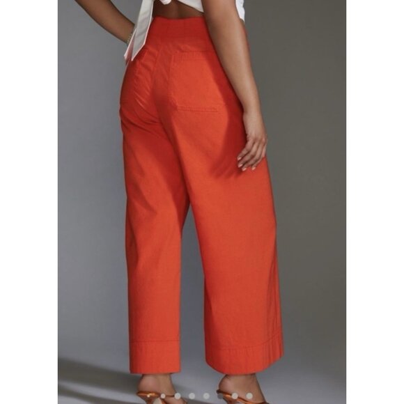 NWT Size 16W -The Colette Magic Fabric Crop Wide-Leg Pants by Maeve (NWT US$120) - Picture 6 of 16